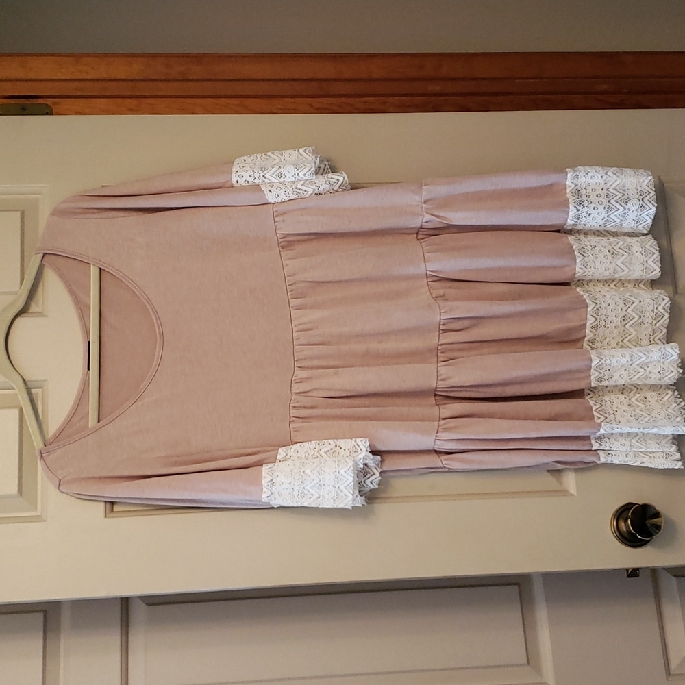 Mixmax shift boho casual dress